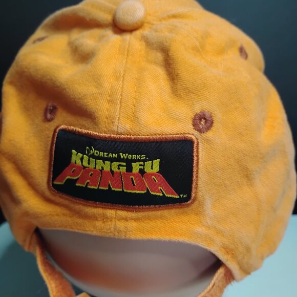 Kung Fu Panda Orange Cap Hat For Kids - Picture 8 of 11